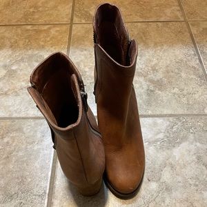 Frye Leather Ankle Booties.